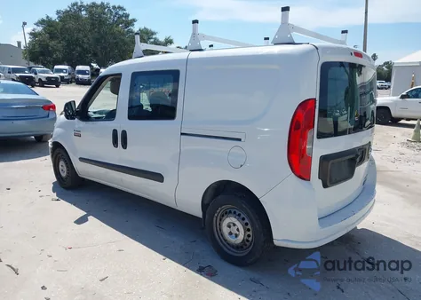 2017 Ram Promaster City Tradesman from USA, damaged, VIN ZFBERFAB9H6F47913